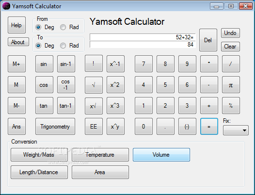 Yamsoft Calculator