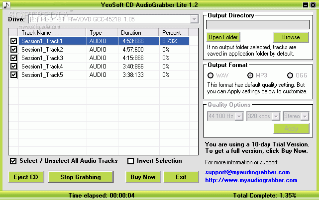 Top 25 Multimedia Apps Like Yeosoft CD AudioGrabber Lite - Best Alternatives