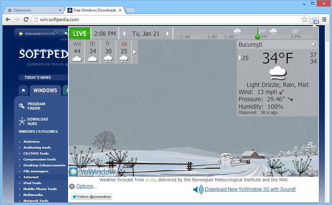 Top 31 Internet Apps Like YoWindow Weather for Chrome - Best Alternatives