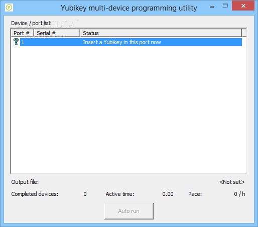 Yubikey multi-device programming utility