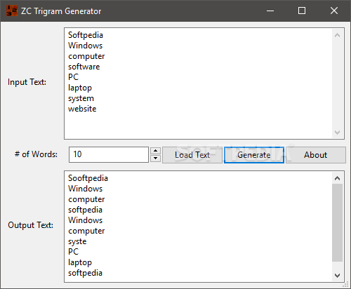 Trigram Generator