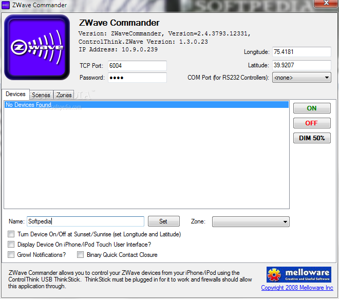 ZWave Commander ZWave Commander