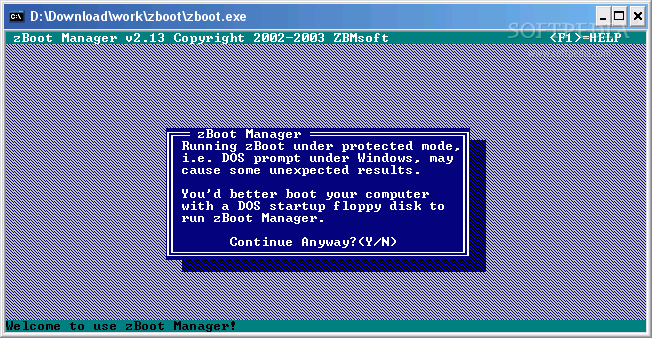 Zboot Manager