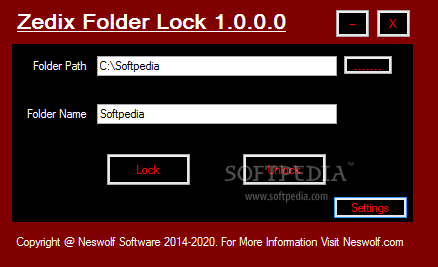 Zedix Folder Lock