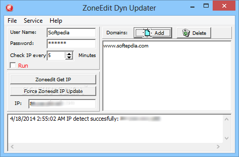 ZoneEdit Dyn Updater