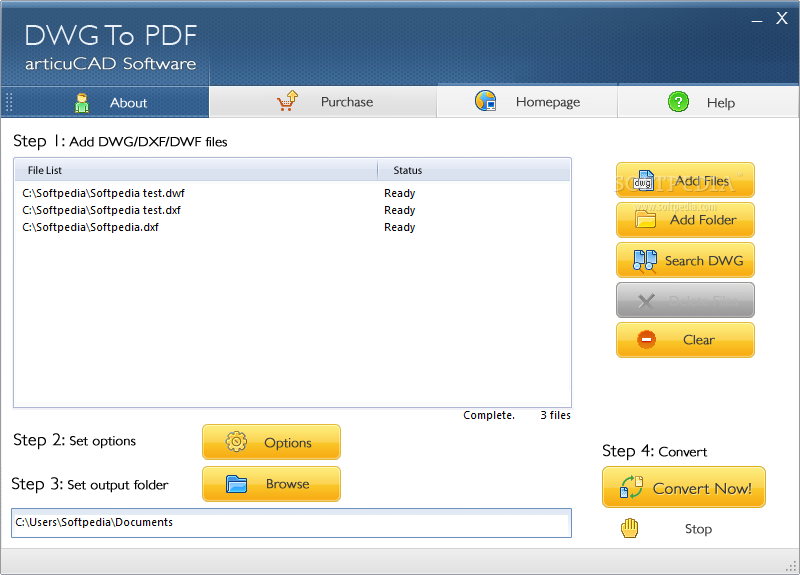articuCAD DWG DXF to PDF Converter