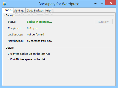 Backupery for Wordpress
