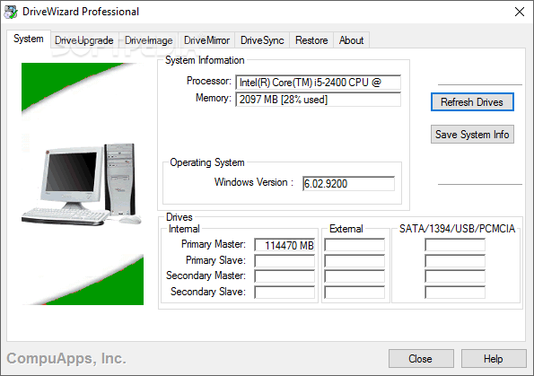 DriveWizard Professional