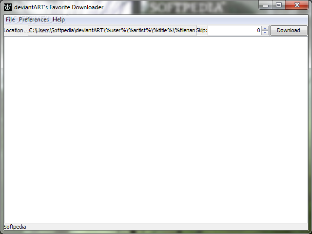 deviantART Favorites Downloader