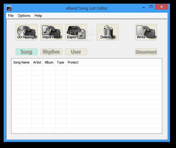 eBand Song List Editor