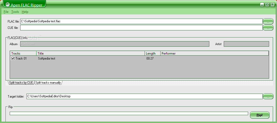 Apen FLAC Ripper (formerly eSan FLAC Ripper)