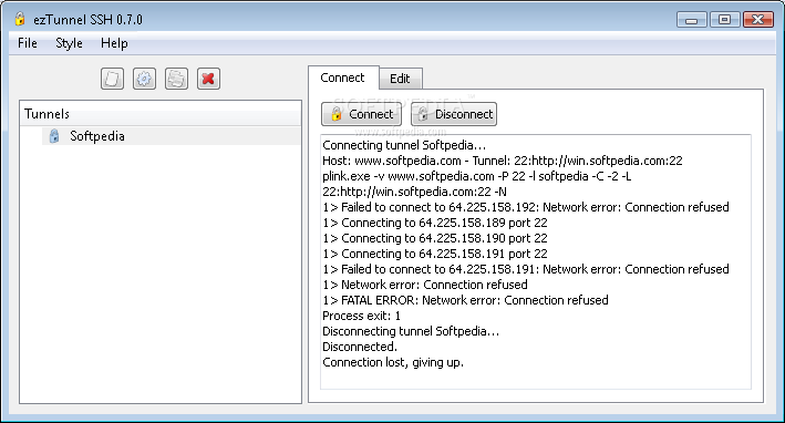 ezTunnel SSH