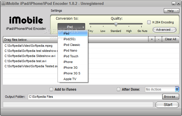 iMobile iPad/iPhone/iPod Encoder iMobile iPad/iPhone/iPod Encoder