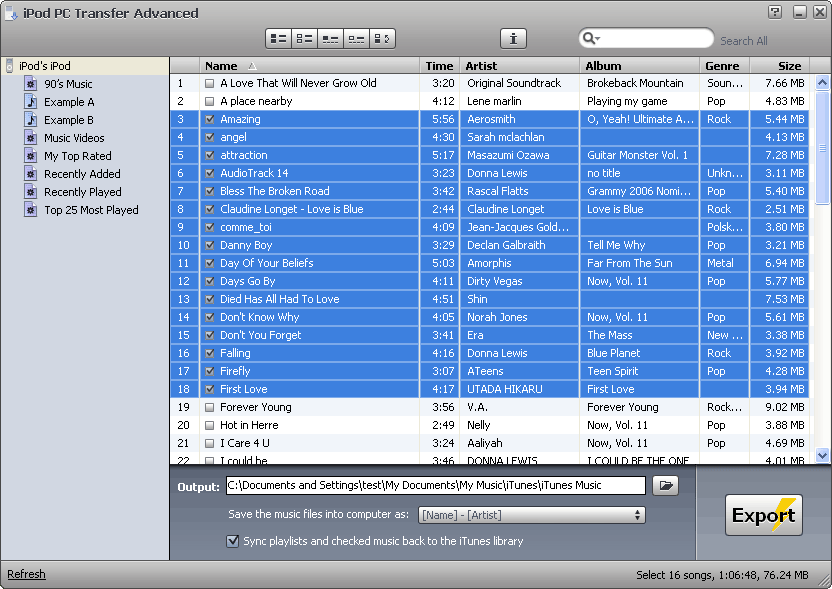 iPod PC Transfer iPod PC Transfer