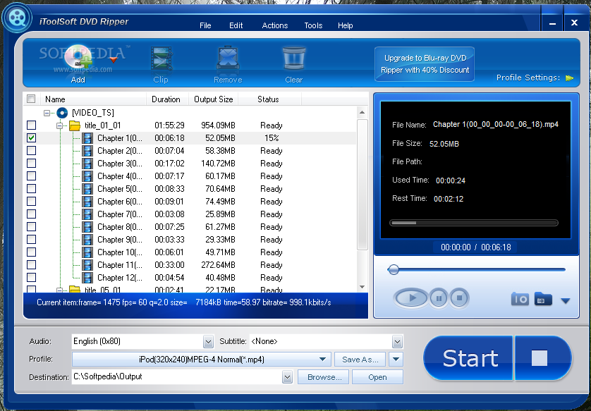 iToolSoft DVD Ripper