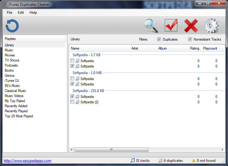 iTunes Duplicates Cleaner