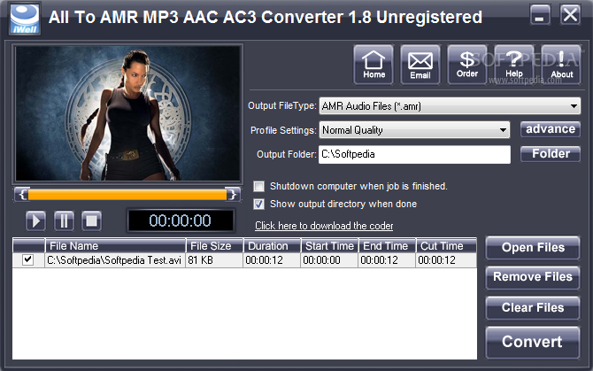 iWellsoft All to AMR MP3 AAC AC3 Converter