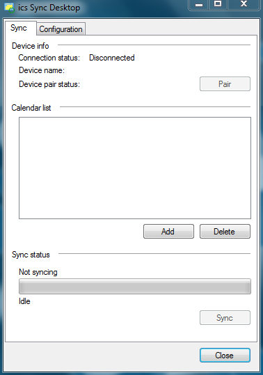 ics Sync Desktop