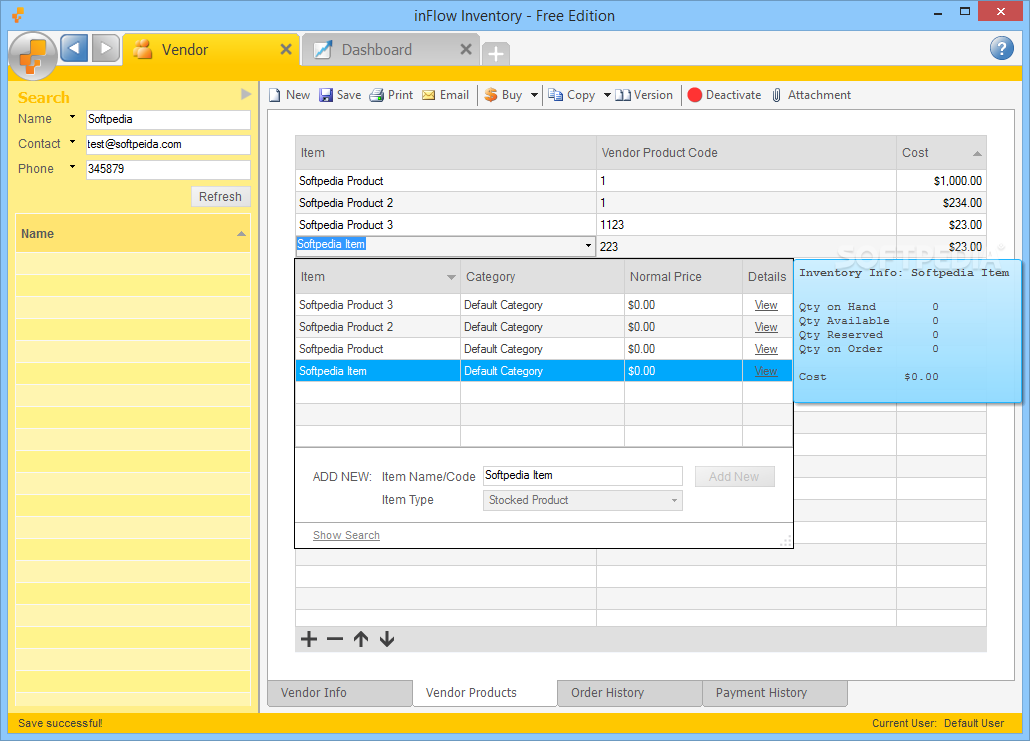 inFlow On-Premise