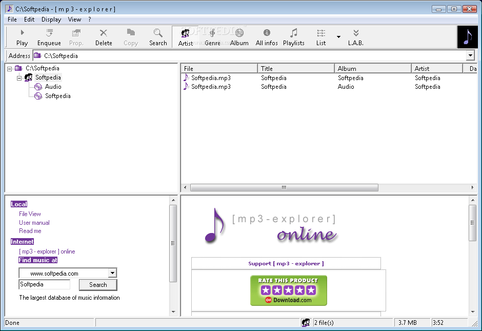[ mp3 - explorer ]
