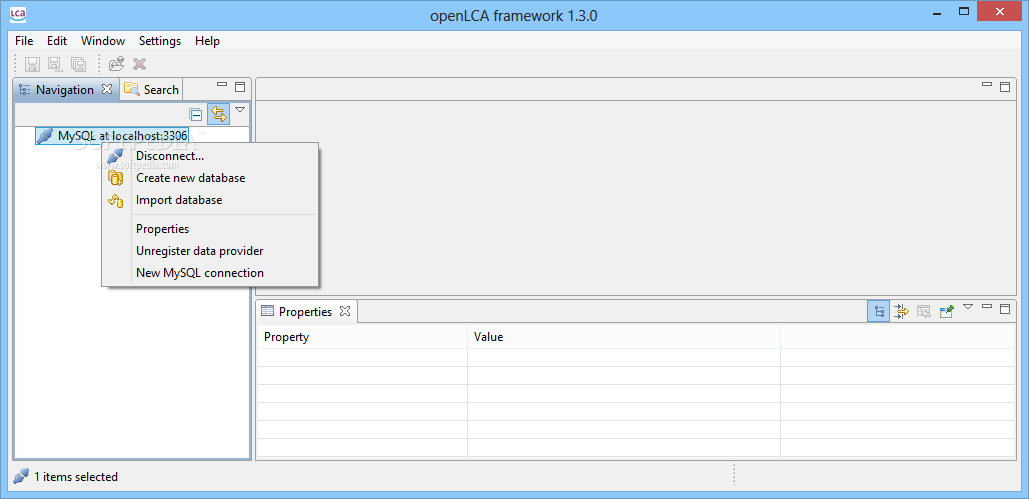 openLCA framework