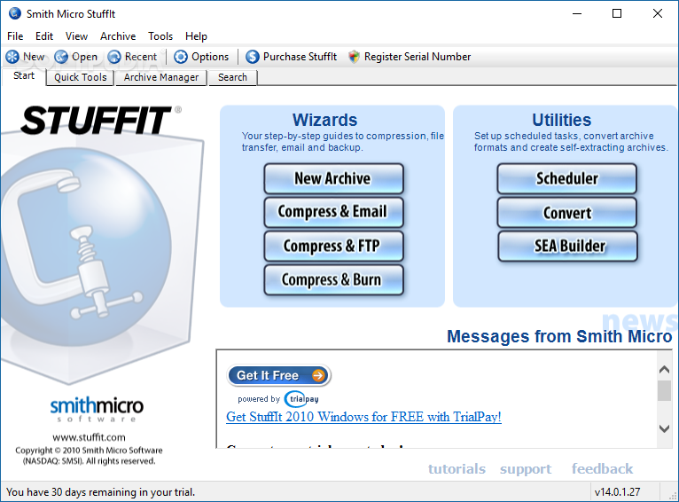 Smith Micro StuffIt (formerly StuffIt Deluxe 2010)