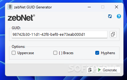 zebNet GUID Generator