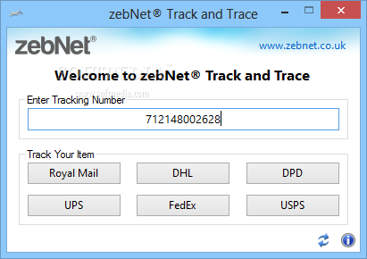 zebNet Track and Trace