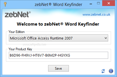 zebNet Word Keyfinder